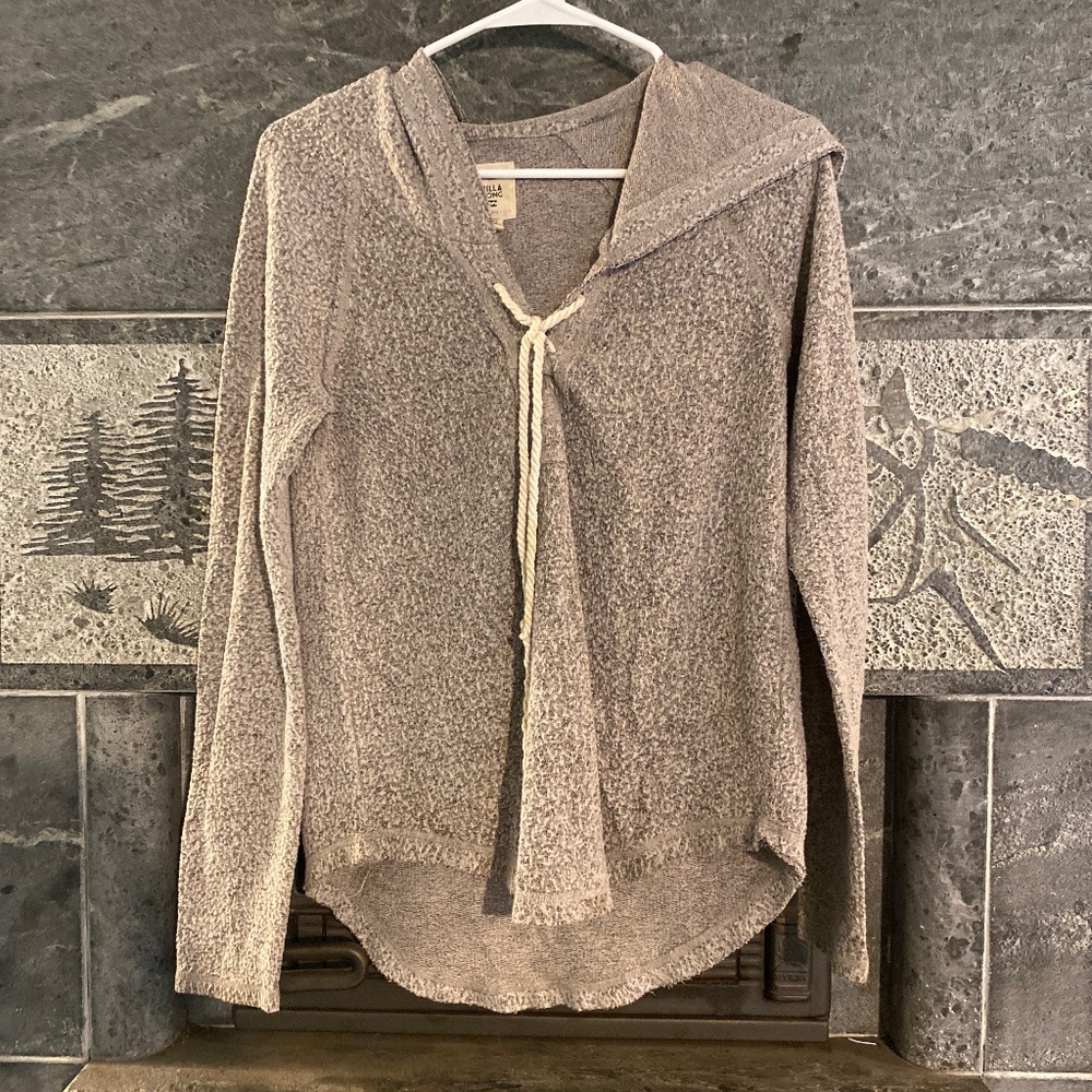 Billabong lace up light hoodie